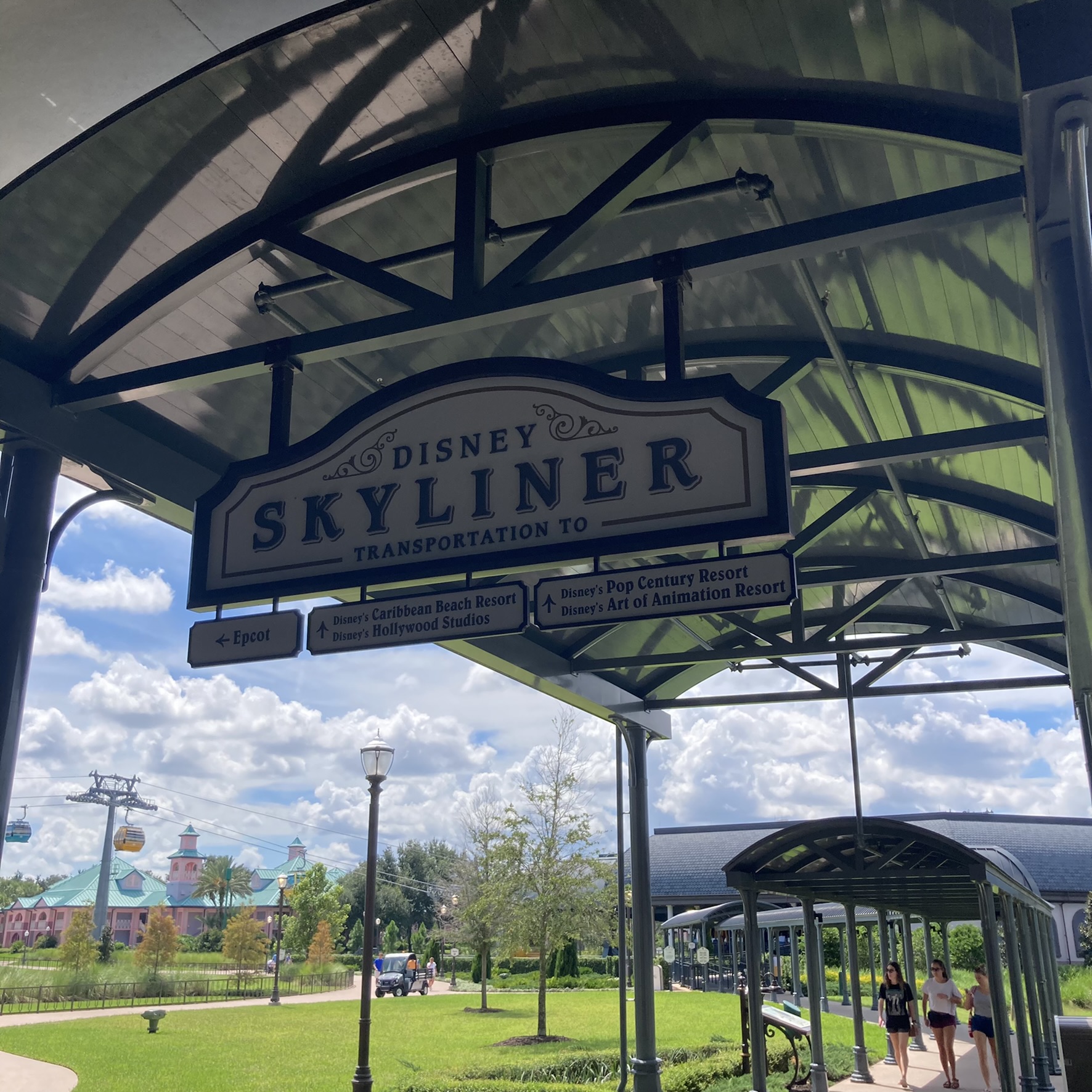 Walt Disney World Resort Hopping: Skyliner Edition